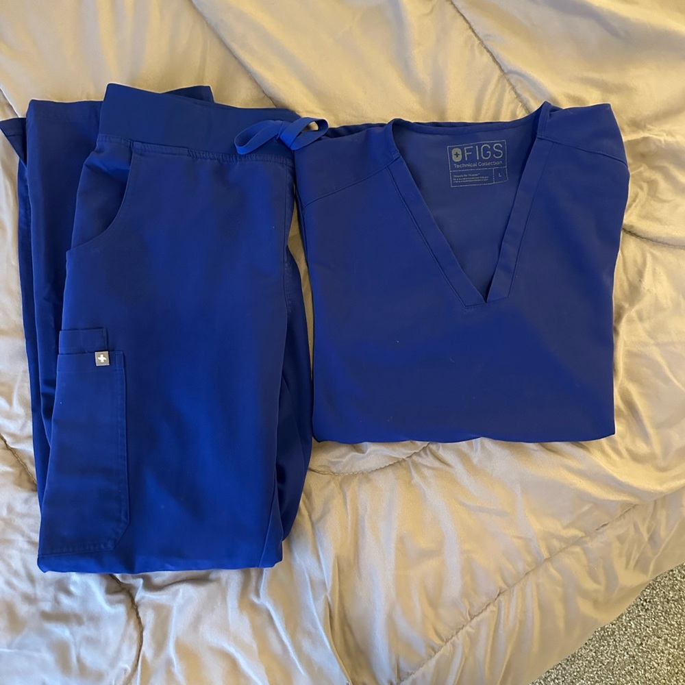 FIGS Technical Collection Women Large 2 Pocket with Medium Pants